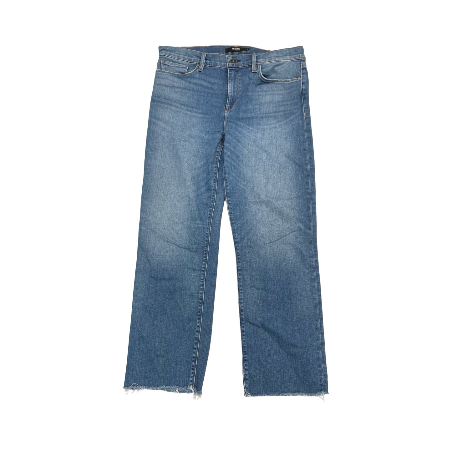 Jeans Straight By Hudson In Blue Denim, Size:12