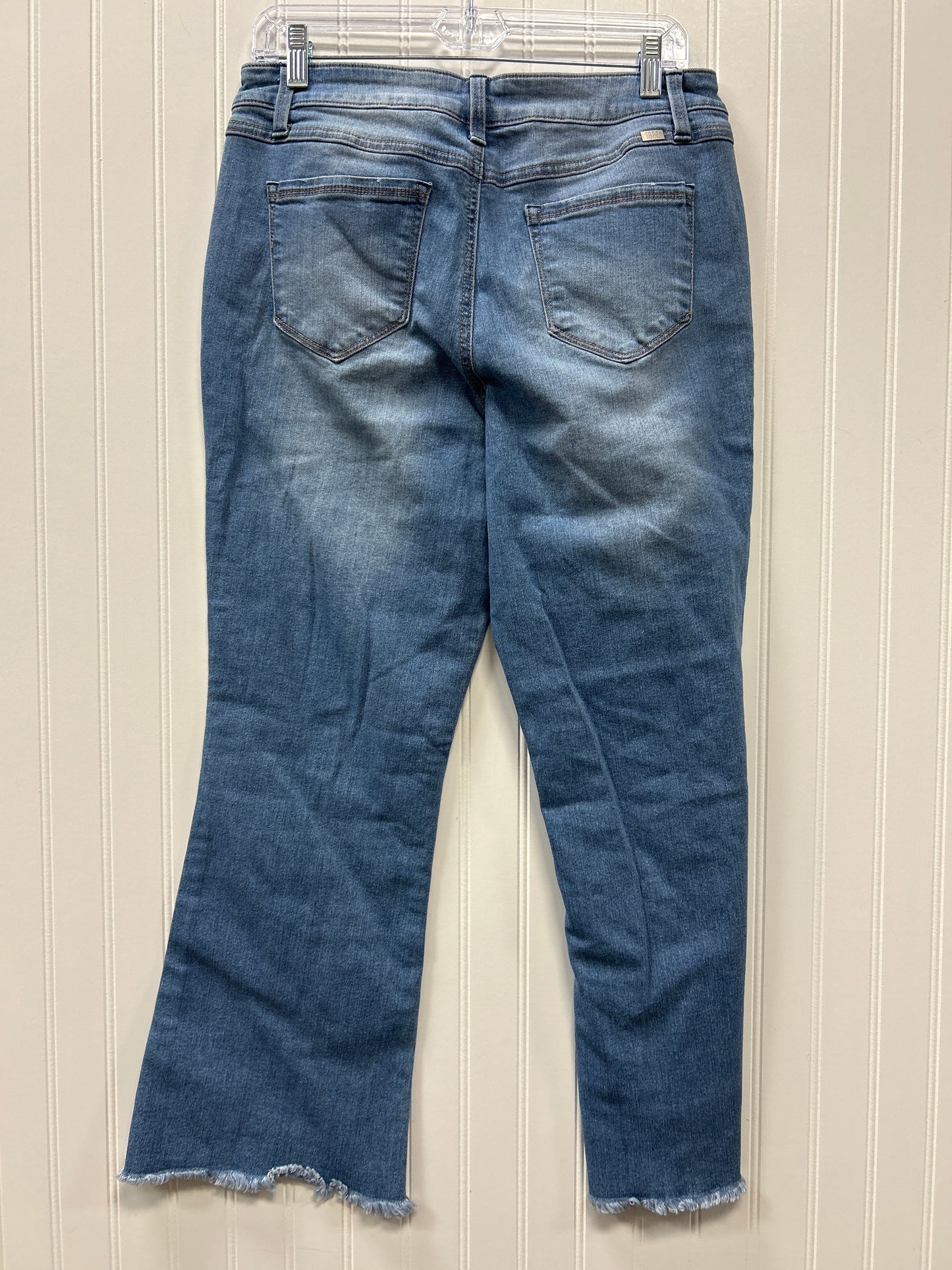 Jeans Flared By 1822 Denim In Blue Denim, Size:12
