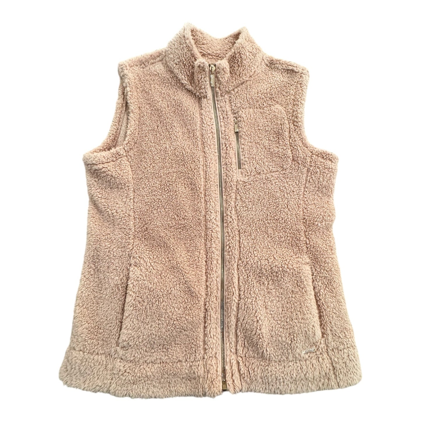 Vest Faux Fur & Sherpa By Calvin Klein In Pink, Size:L