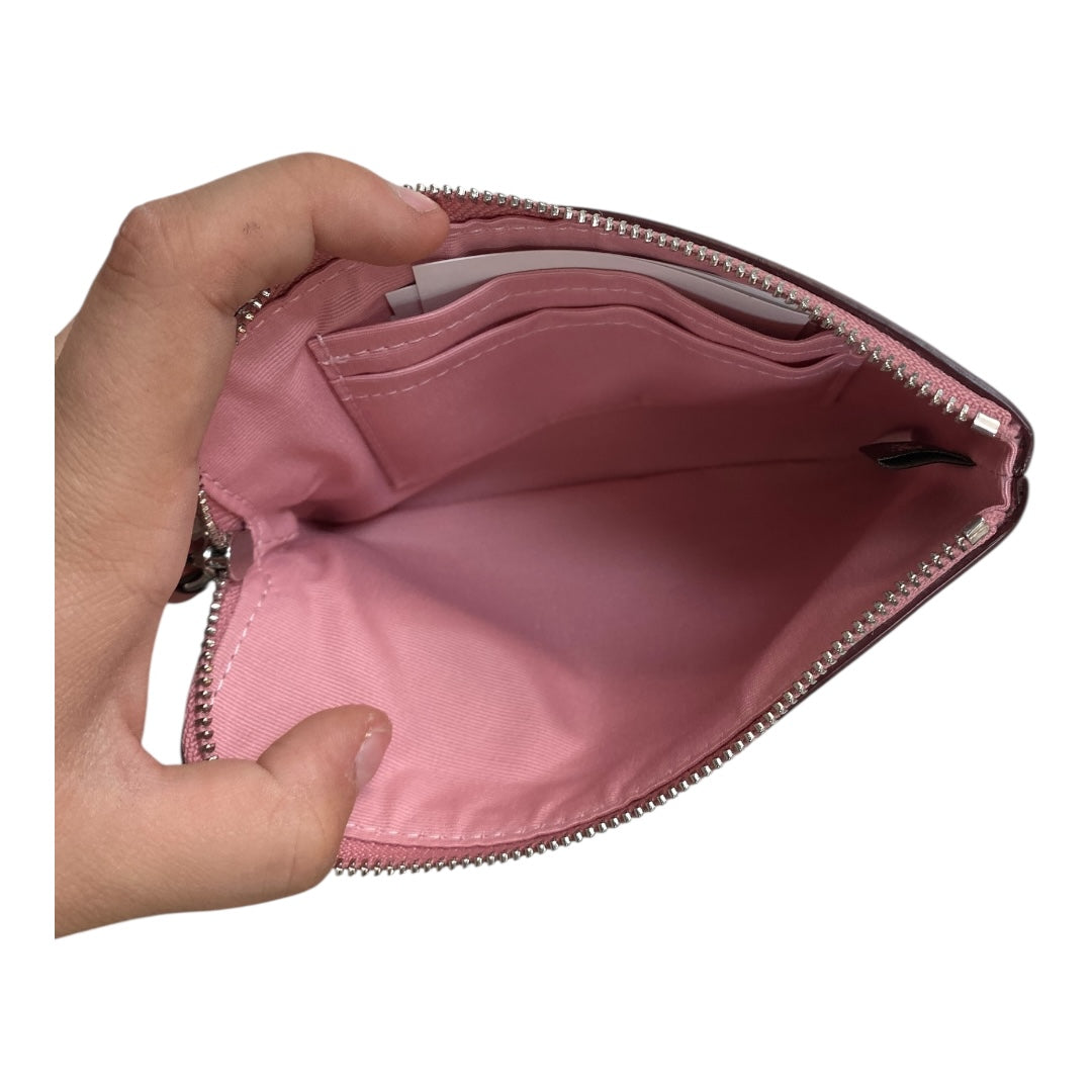 Wallet Designer By Coach In Pink, Size:Small