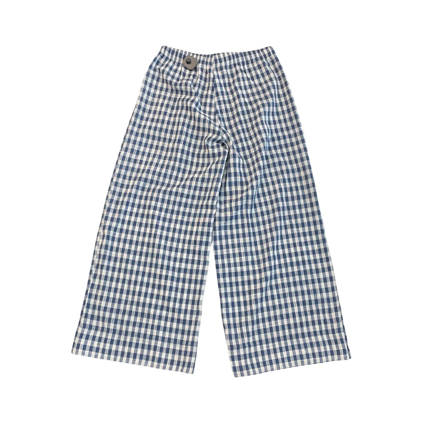 Pants Wide Leg By Pinch In Blue & White, Size:L