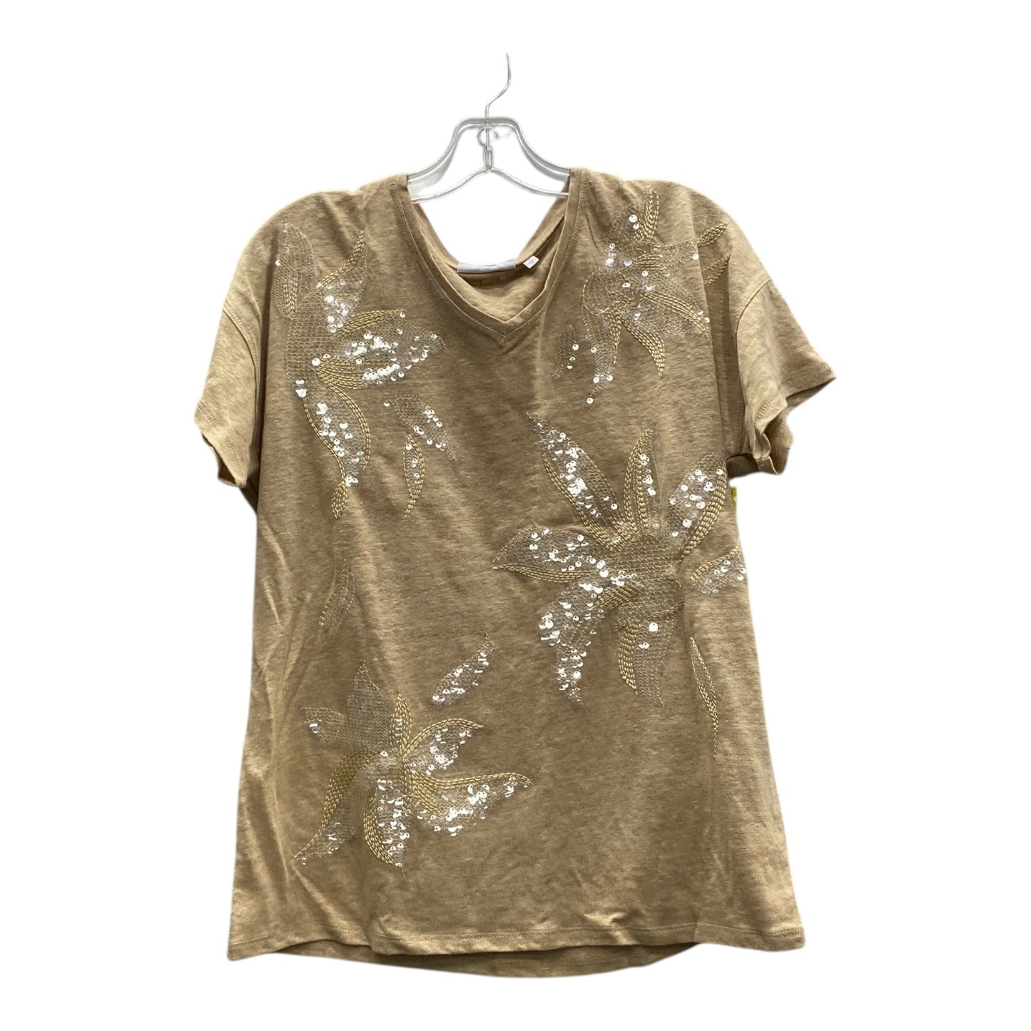 Top Ss By Chicos In Beige, Size:0