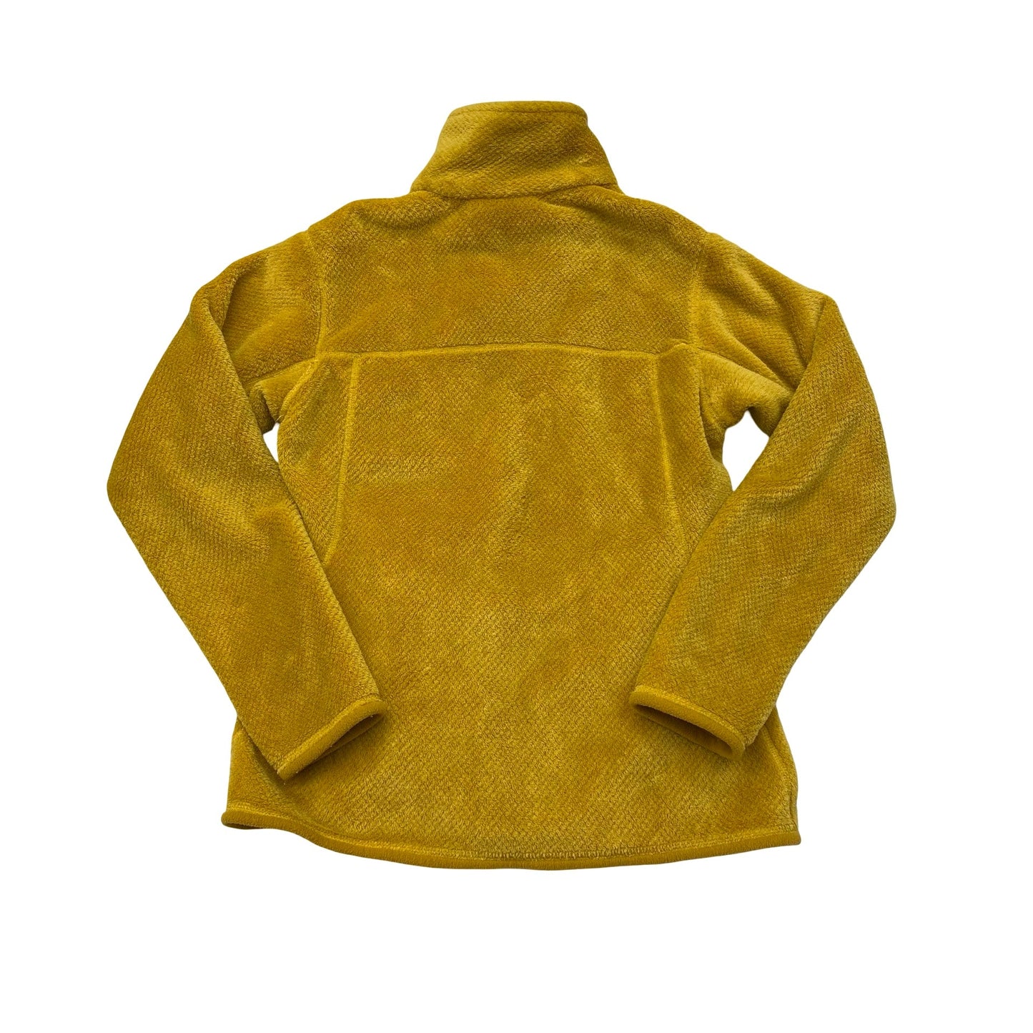 Athletic Sweatshirt Collar By Patagonia In Yellow, Size:M
