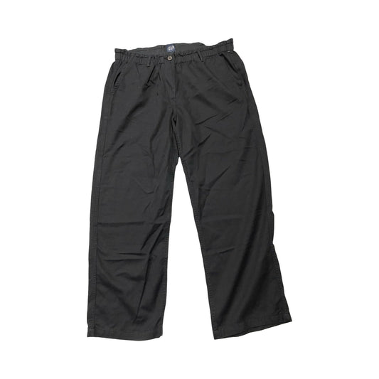 Pants Wide Leg By Gap In Black, Size:Xl