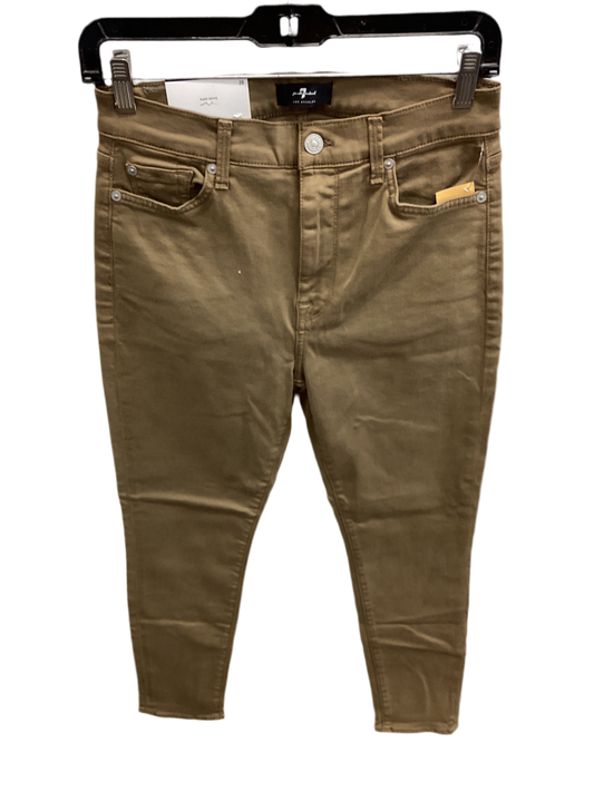 Jeans Skinny By Cma In Brown Denim, Size:6