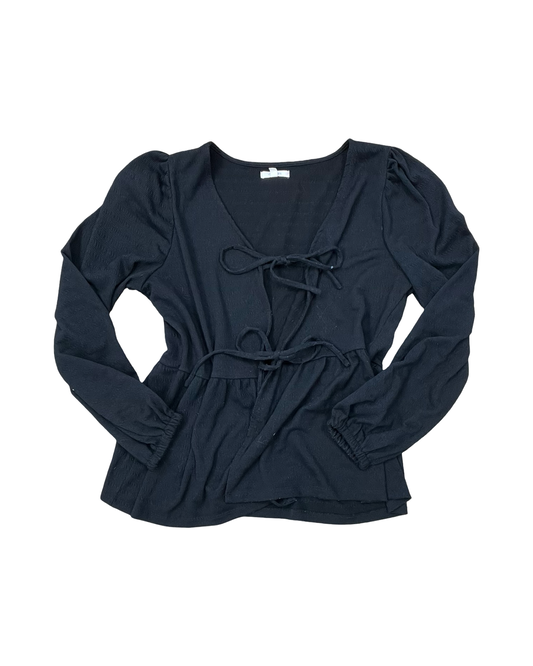 Cardigan By Maurices In Black, Size:M