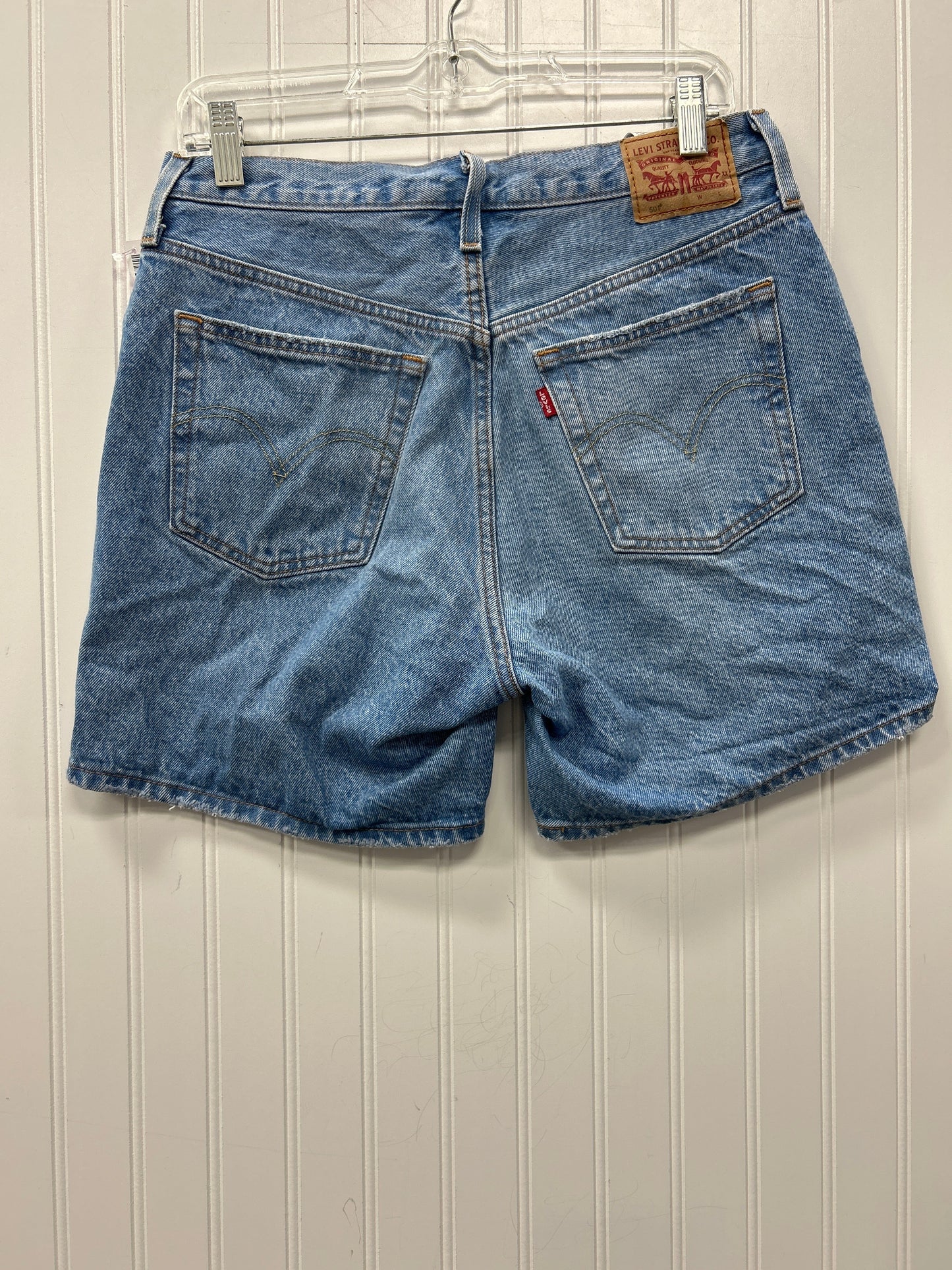 Shorts By Levis In Blue Denim, Size:6