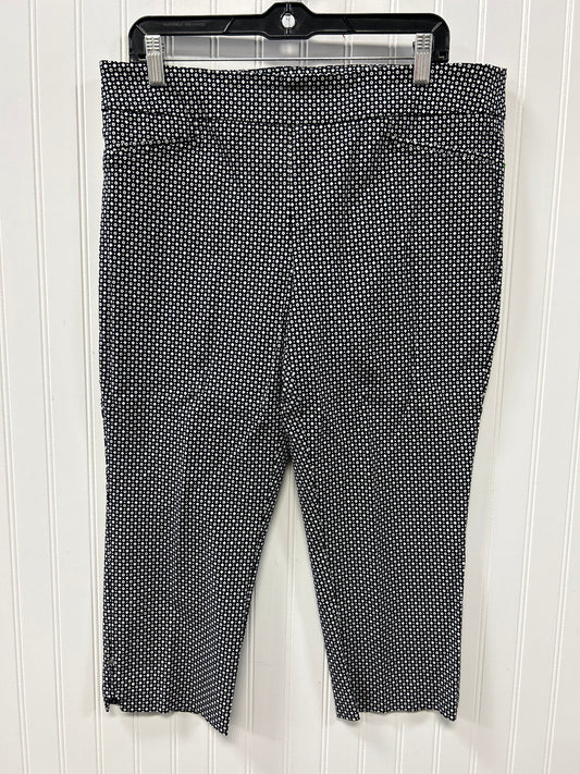 Pants Dress By Cmc In Black & White, Size:14