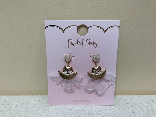 Earrings Dangle/Drop By Clothes Mentor In Gold