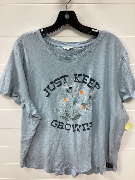 Top Ss By Maurices In Blue, Size:4X