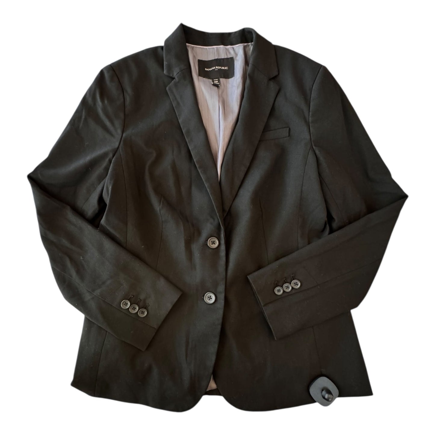 Blazer By Banana Republic In Black, Size:10P