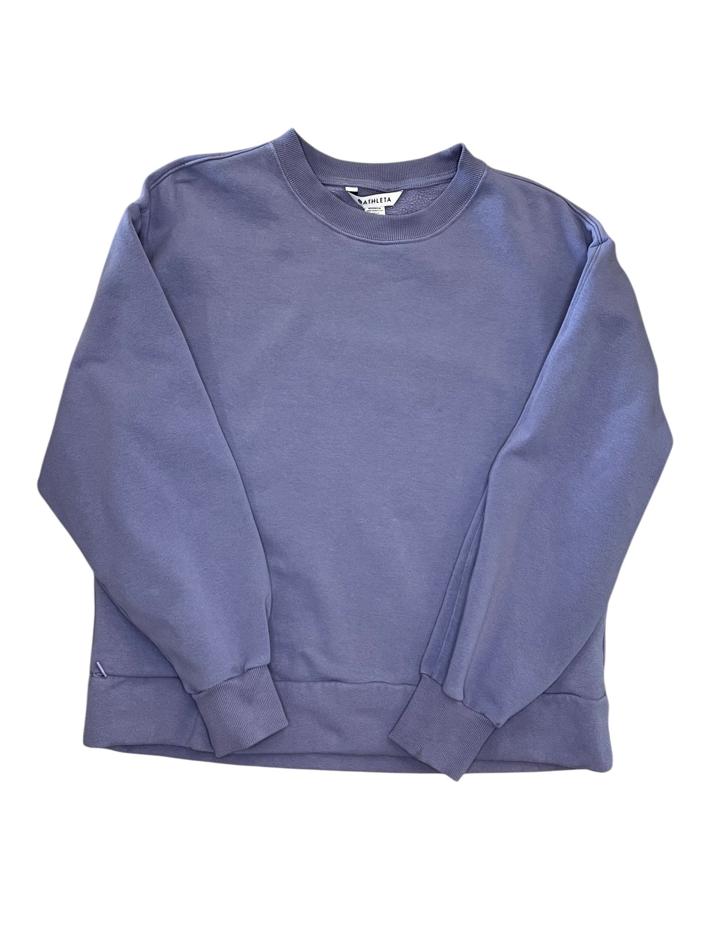 Sweatshirt Crewneck By Athleta In Purple, Size:S
