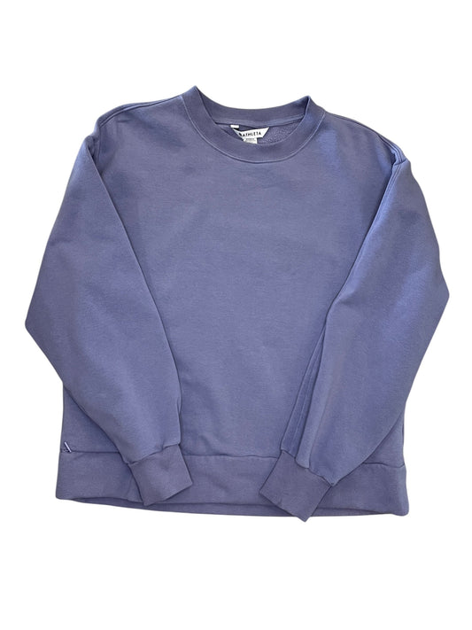 Sweatshirt Crewneck By Athleta In Purple, Size:S