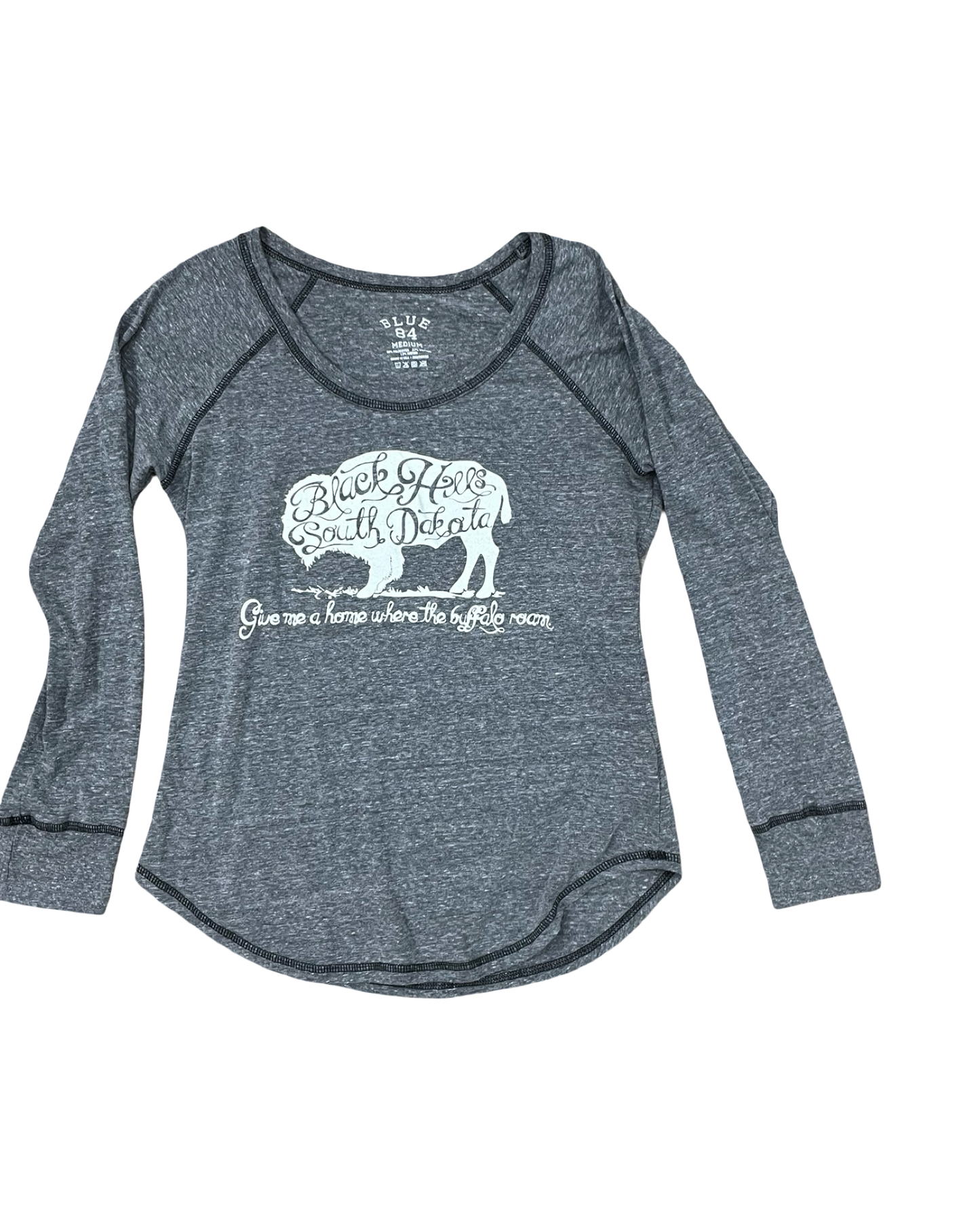 Top Ls By Blue 84 In Grey, Size:M