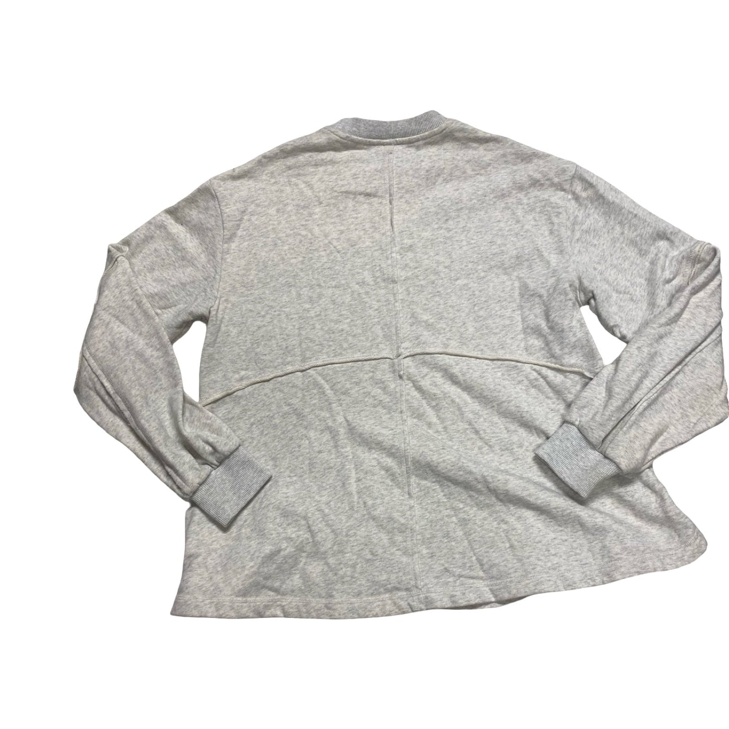 Athletic Sweatshirt Crewneck By Sweaty Betty In Grey, Size:6