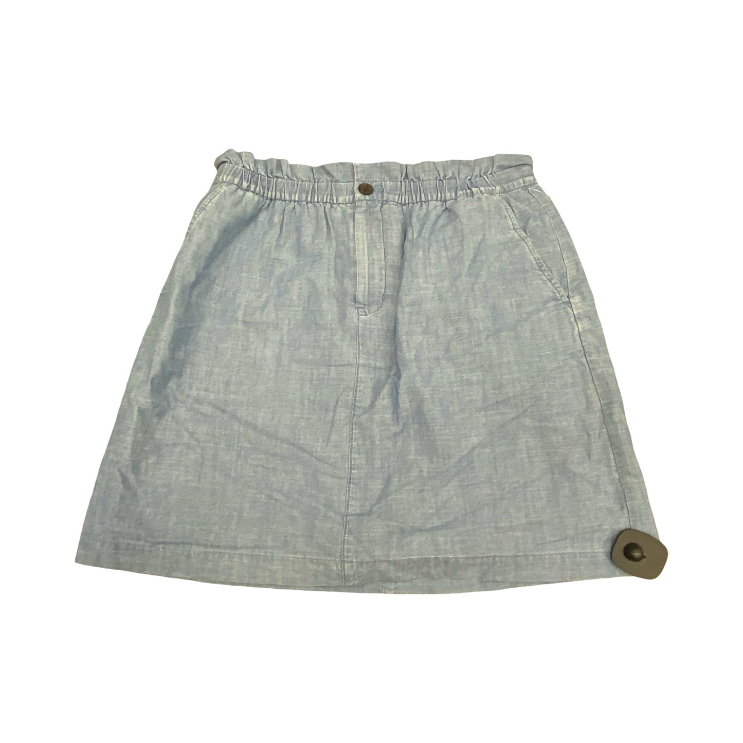 Skirt Mini & Short By J. Crew In Blue Denim, Size:10