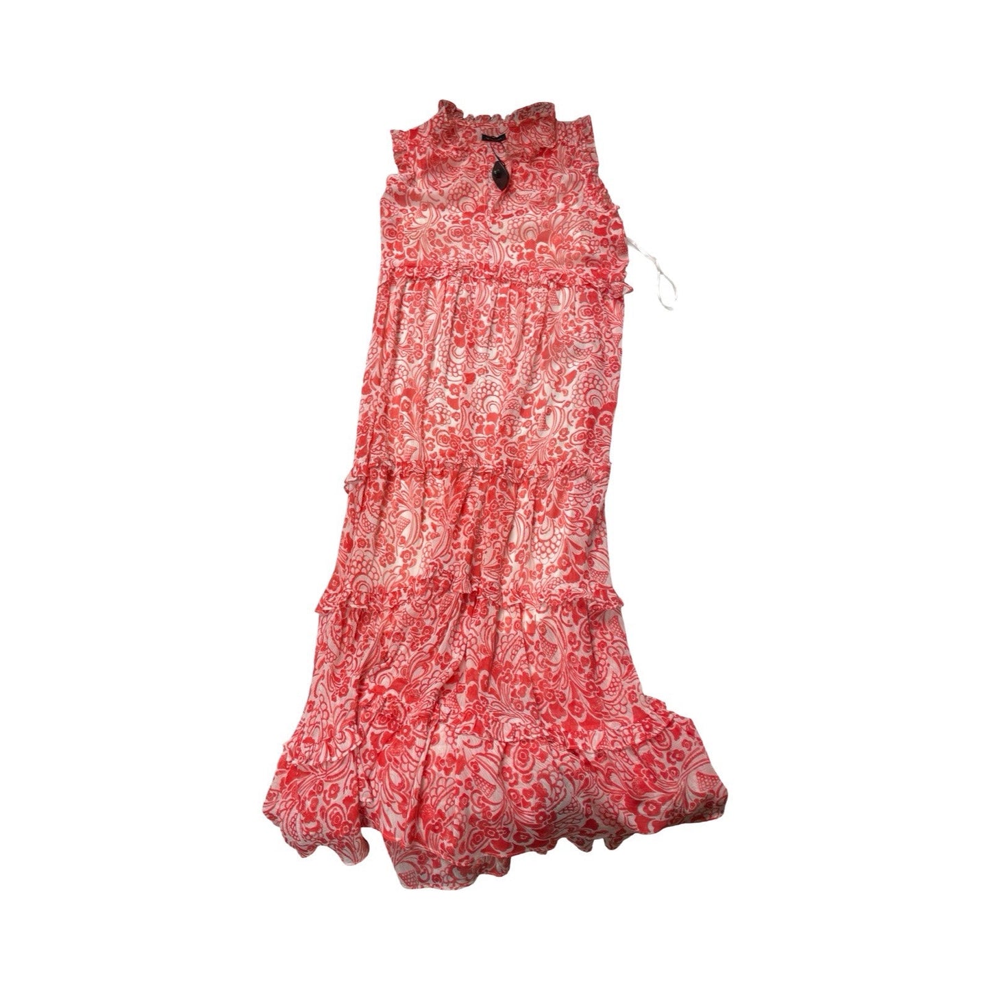 Dress Party Long By Tommy Hilfiger In Red & White, Size:12