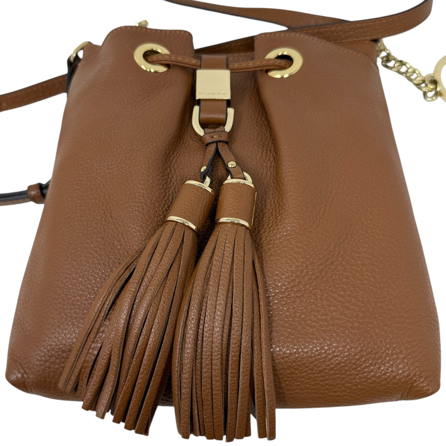 Camden Drawstring Crossbody Designer By Michael Kors, Size: Medium