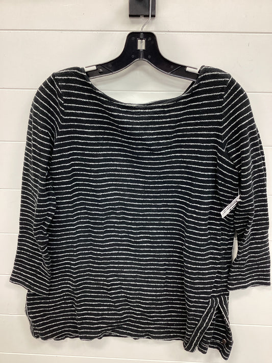 Top Ls By J. Jill In Black, Size:Sp