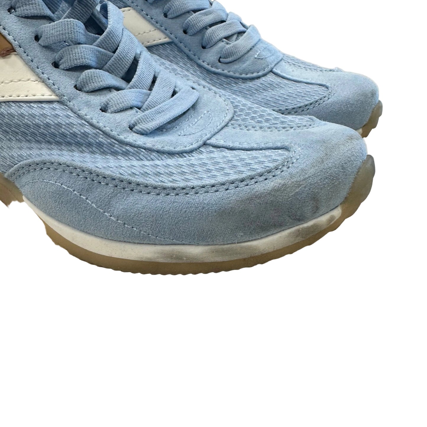 Shoes Sneakers By Dr Scholls In Blue & White, Size:7