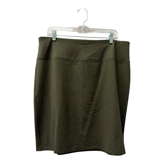 Skirt Mini & Short By J. Jill In Green, Size:12
