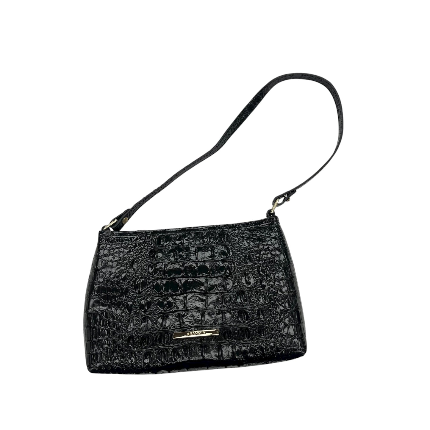 Handbag Designer By Brahmin In Black, Size:Small