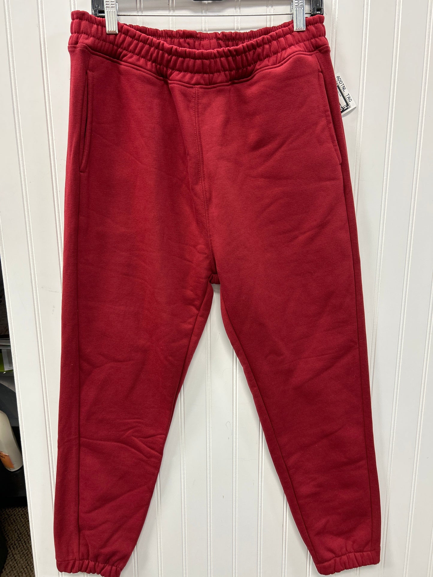 Sweatshirt Collar 2PC SET By Mono B In Red, Size:L