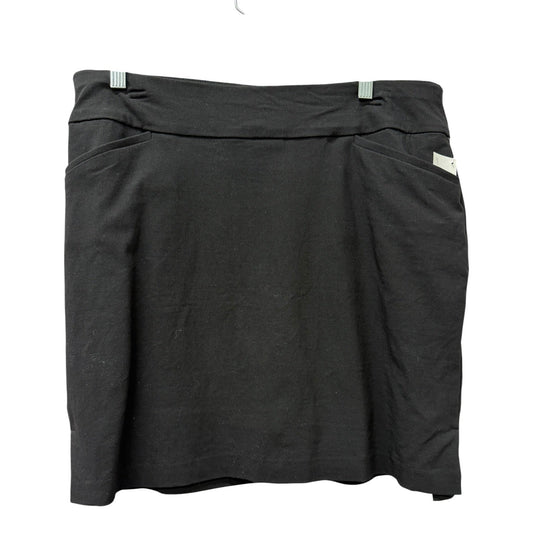 Skort By Chicos In Black, Size:10