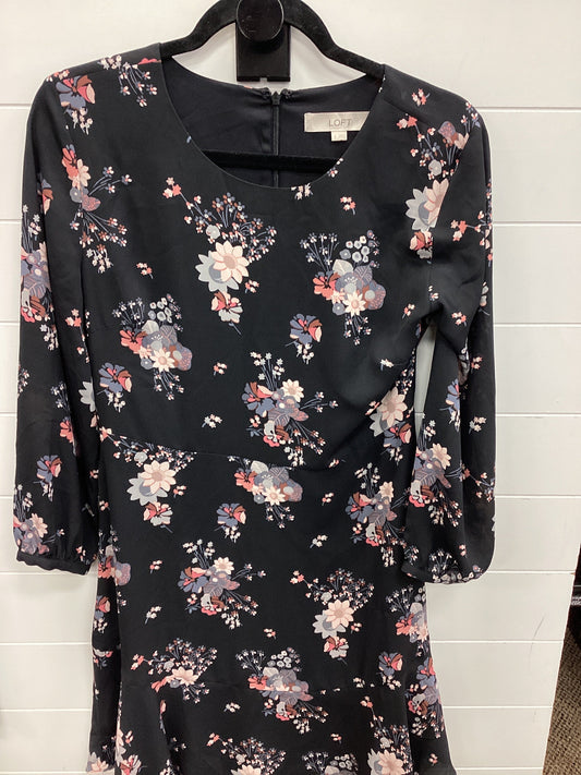 Dress Work By Loft In Black, Size:6
