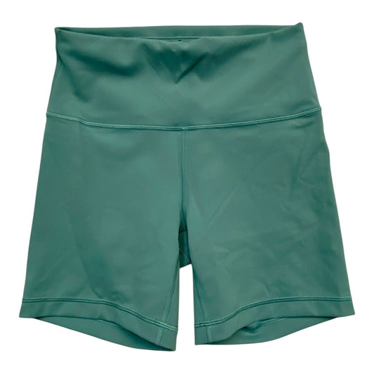 Athletic Shorts By Lululemon In Green, Size:8