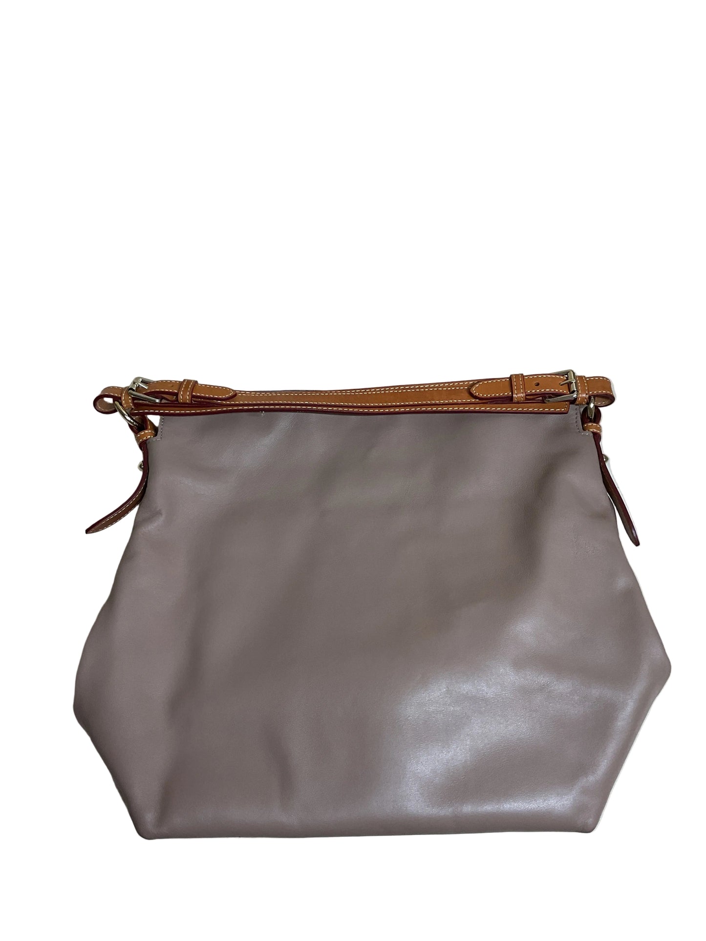 Handbag Designer By Dooney And Bourke In Taupe, Size:Large