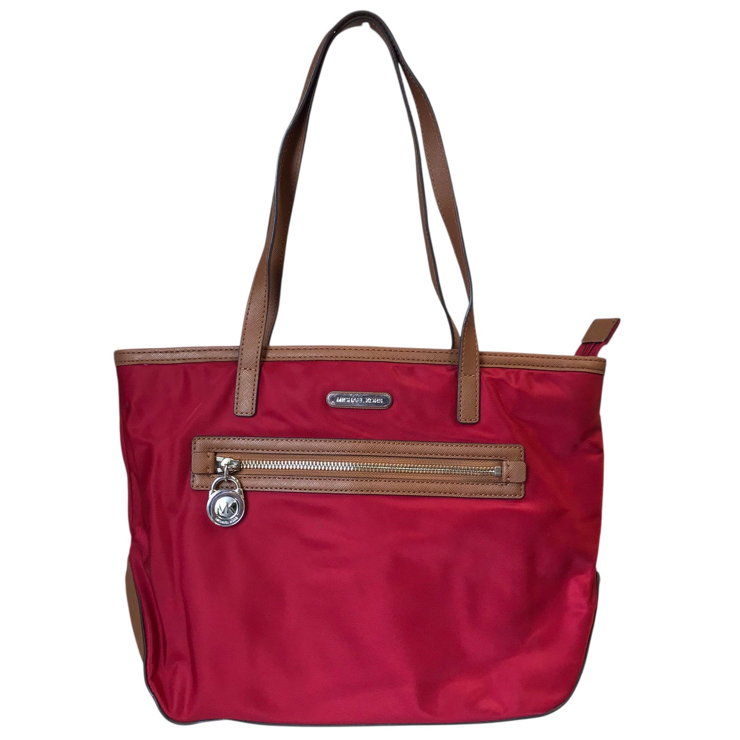 Handbag Designer By Michael Kors In Red, Size:Small