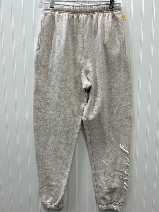 Athletic Pants By Pink In Cream, Size:M
