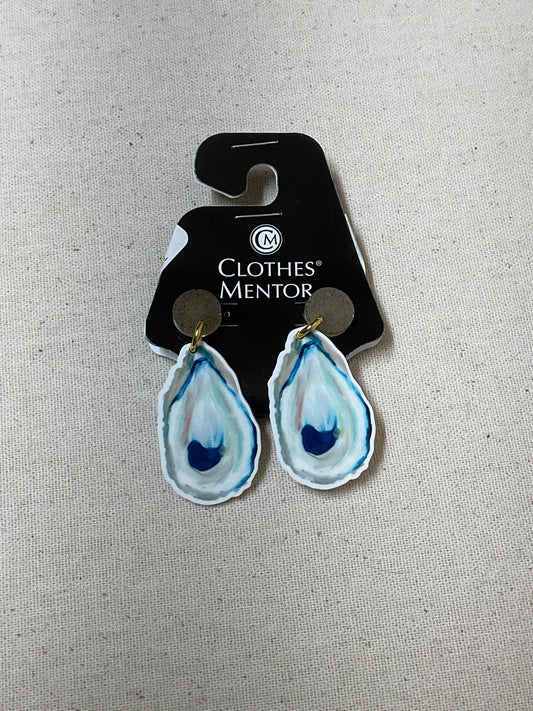 Earrings Dangle/Drop By Clothes Mentor In Blue