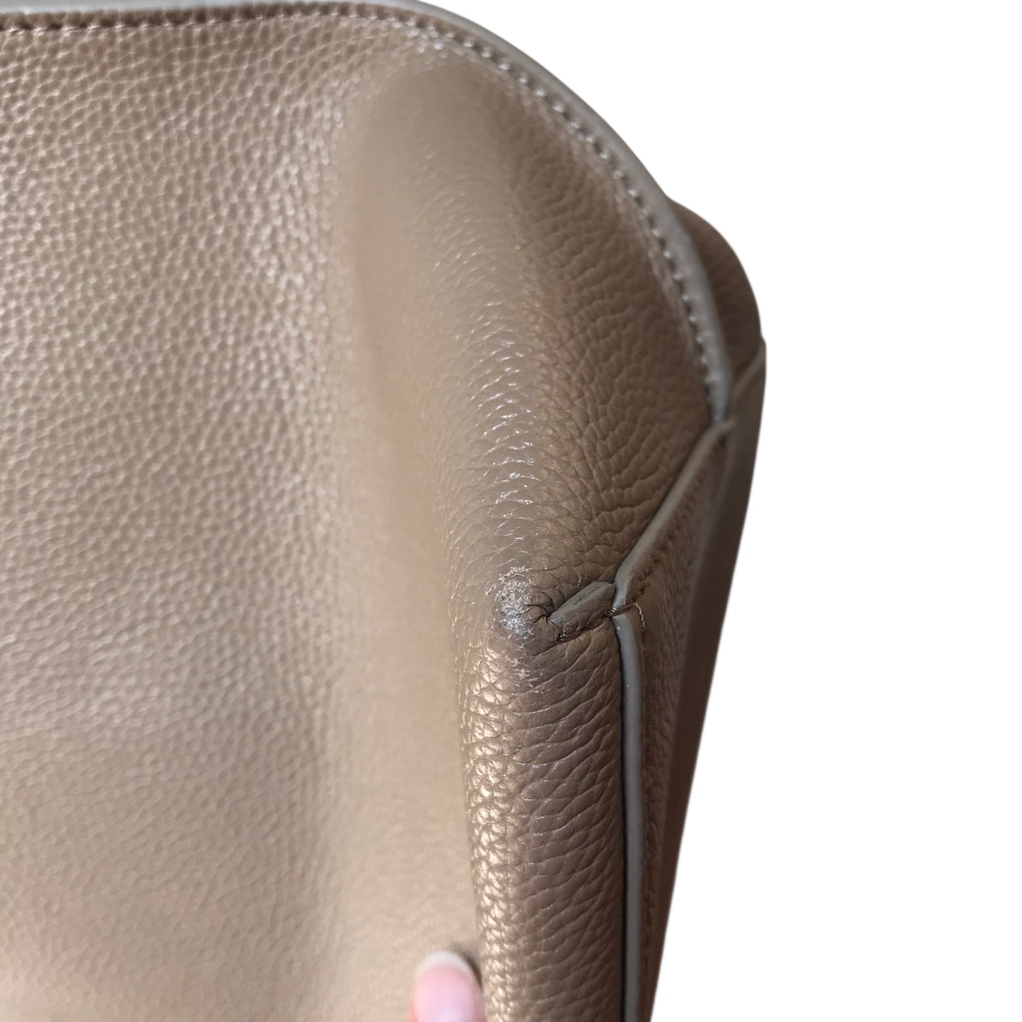 Handbag Designer By Rebecca Minkoff In Tan, Size:Large