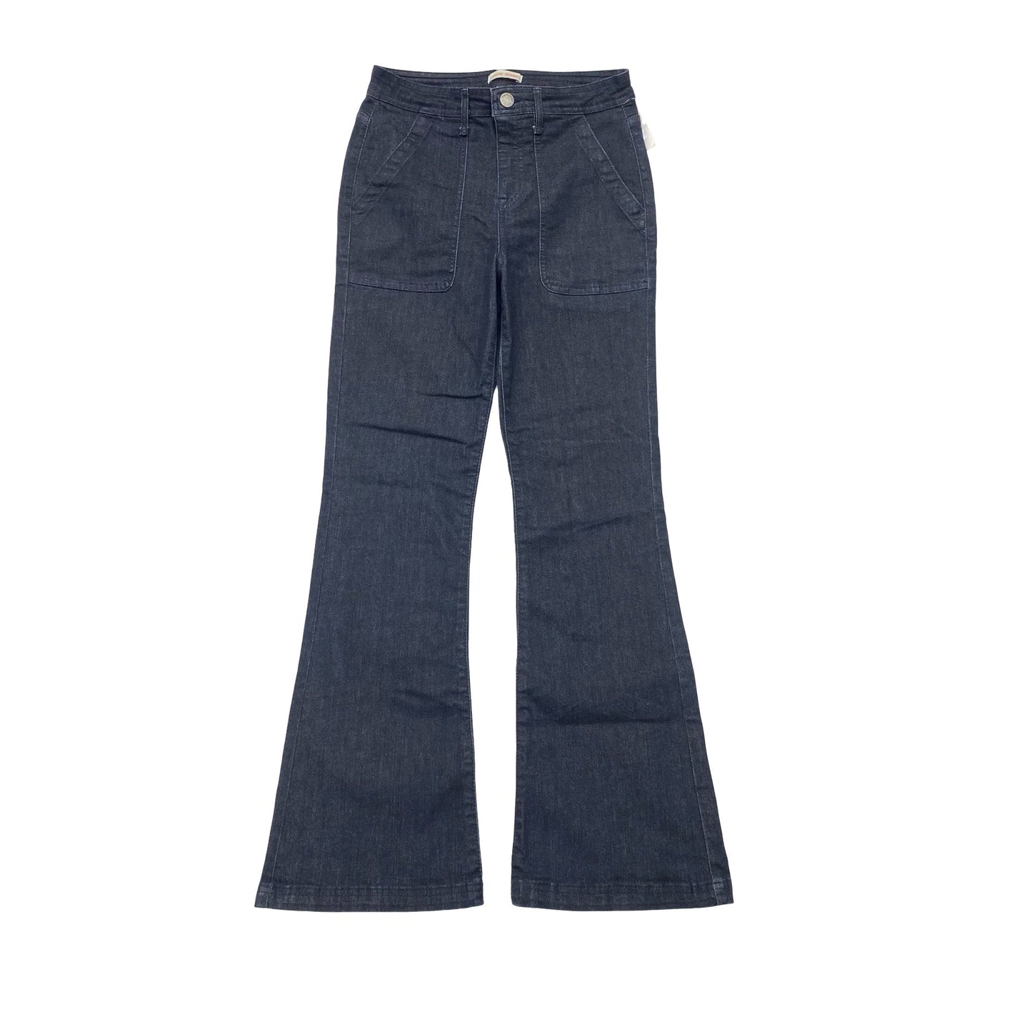 Jeans Flared By Knox Rose In Navy, Size:6