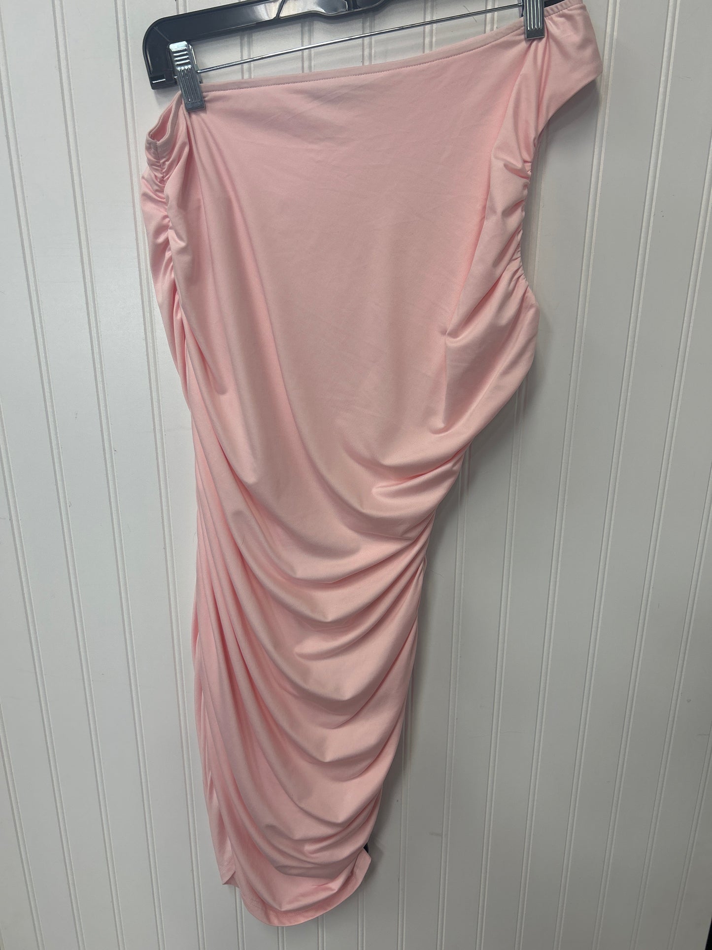 Dress Casual Midi By Prettygarden In Pink, Size:L