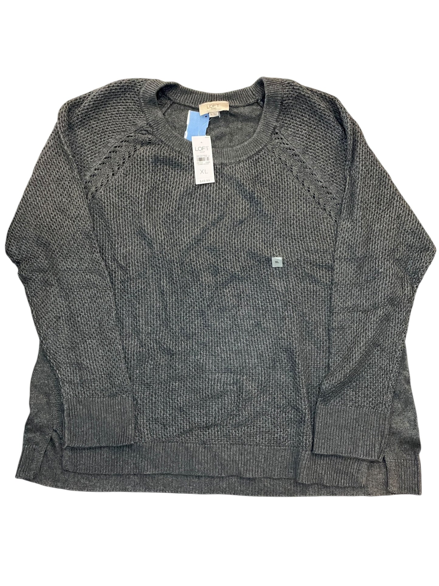 Top Ls By Loft In Grey, Size:Xl