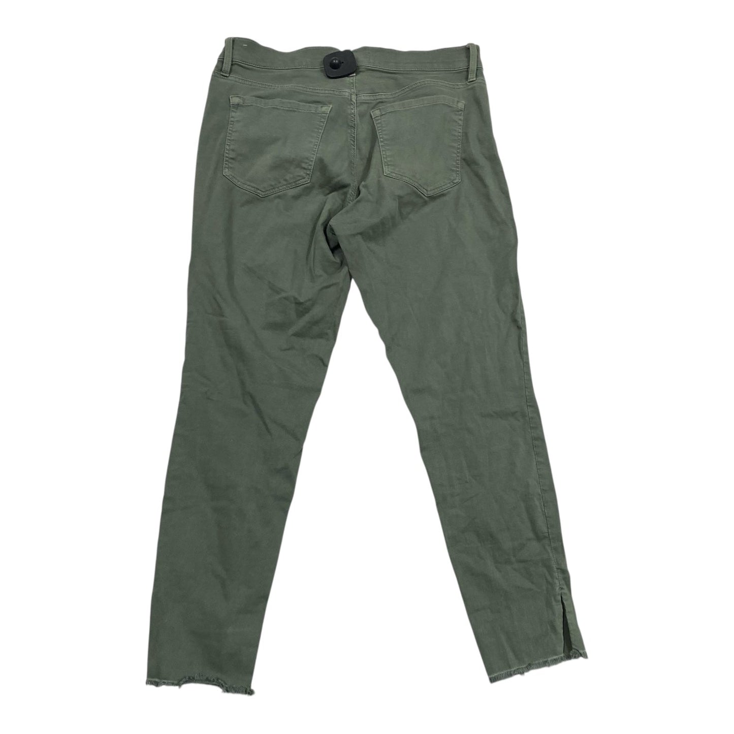 Jeans Skinny By Loft In Green Denim, Size:6