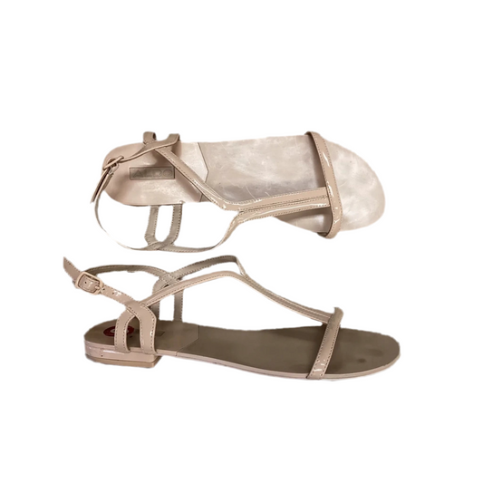 Sandals Flats By Aldo In Tan, Size: 9