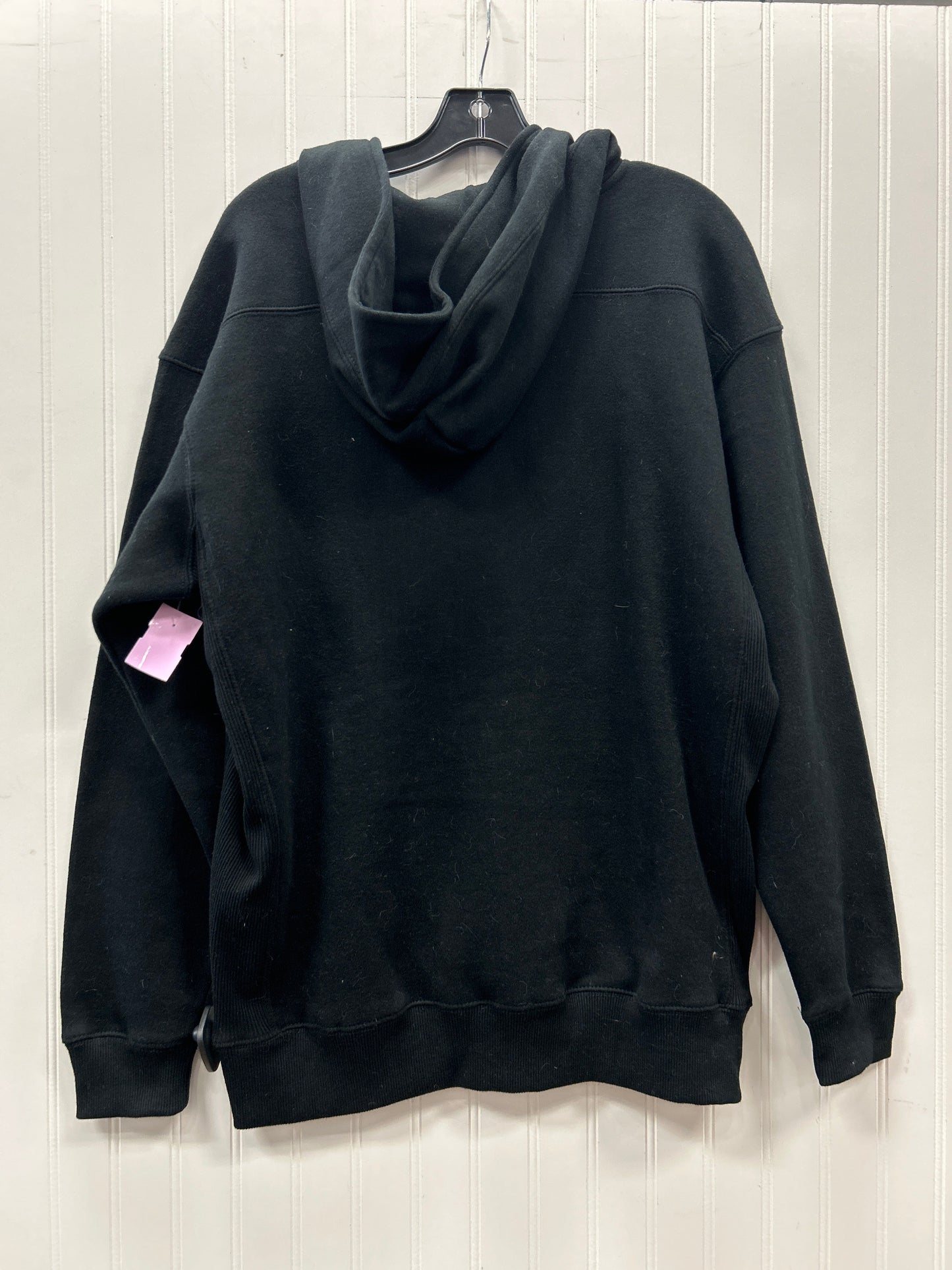 Sweatshirt Hoodie By Clothes Mentor In Black, Size:L