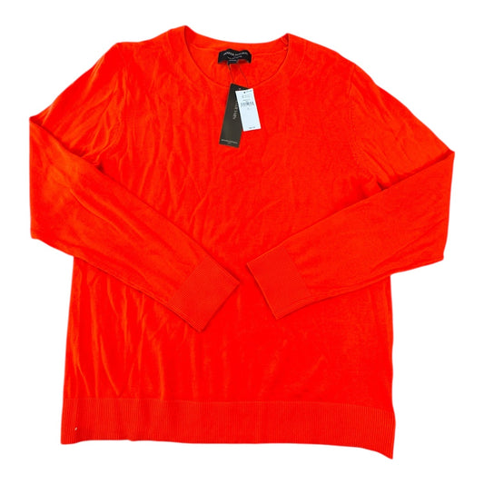 Sweater By Banana Republic In Orange, Size:L