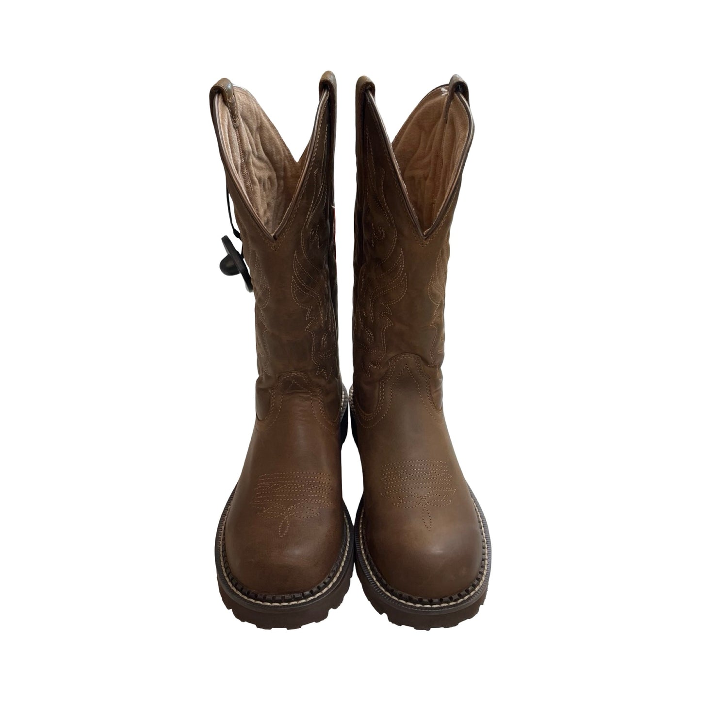 Boots Western By Ariat In Brown, Size:7