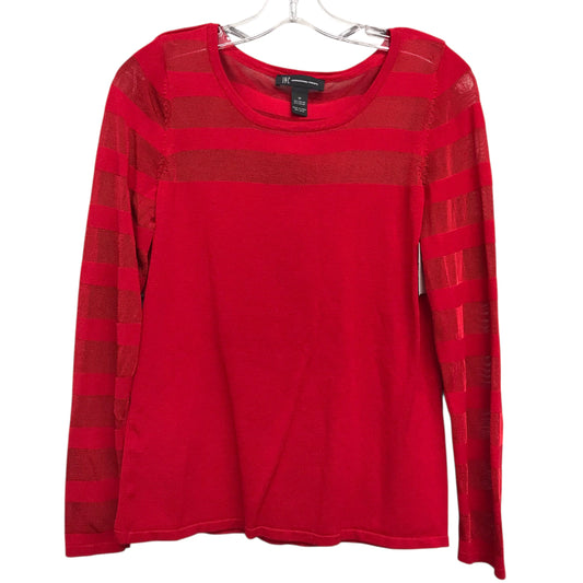 Top Ls By Inc In Red, Size:M