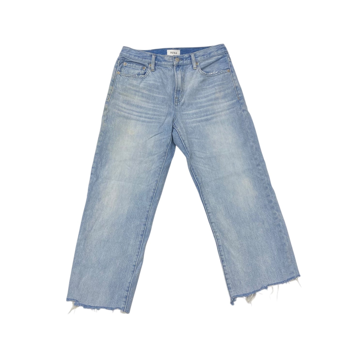 Jeans Cropped By Pistola In Blue, Size:6
