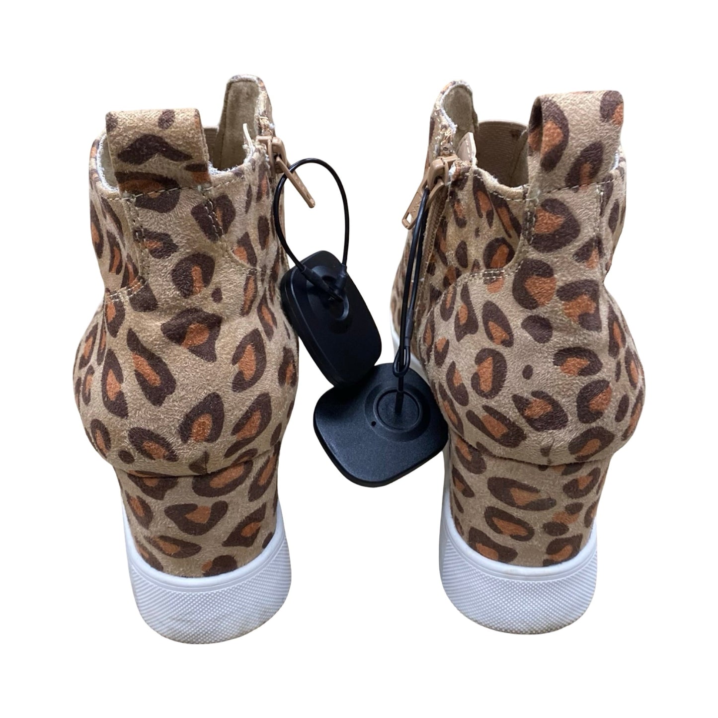Shoes Heels Wedge By Serra In Animal Print, Size:9