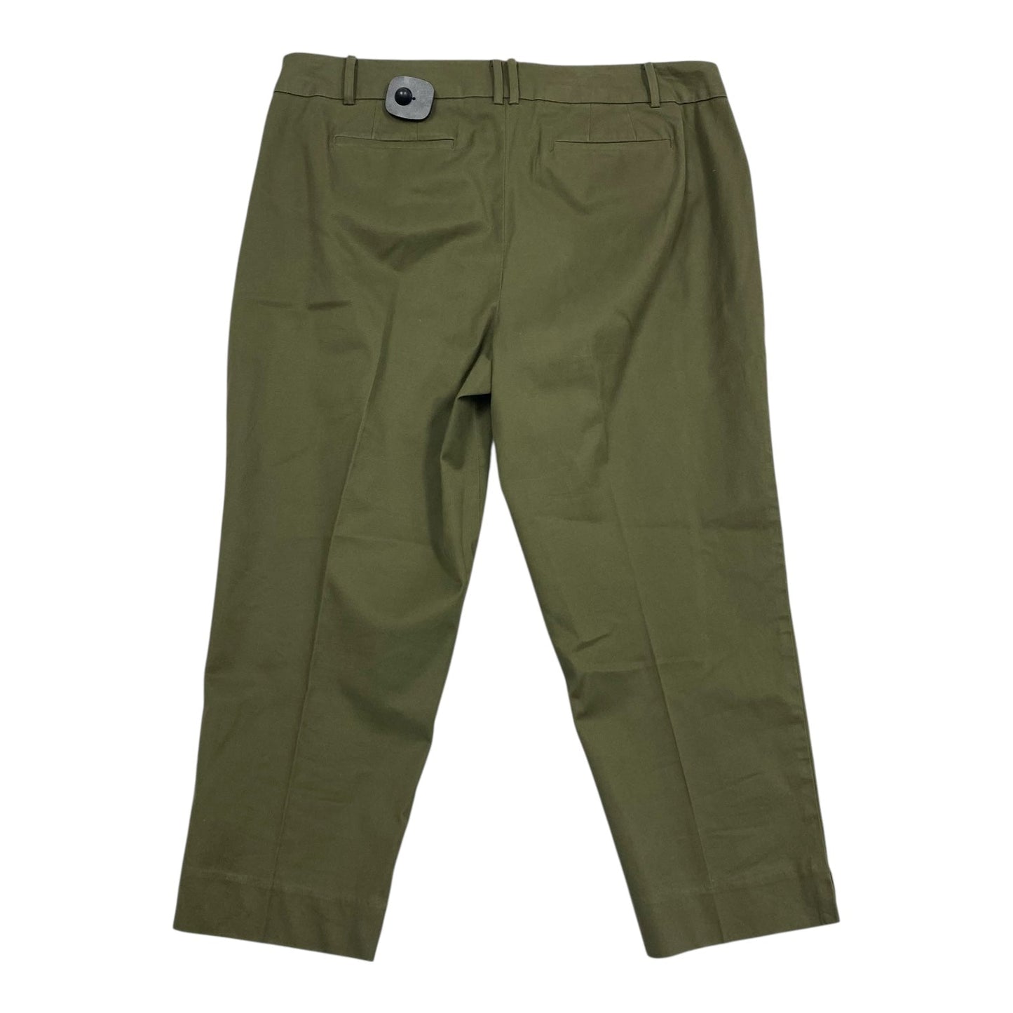 Pants Cropped By Talbots In Green, Size:14P