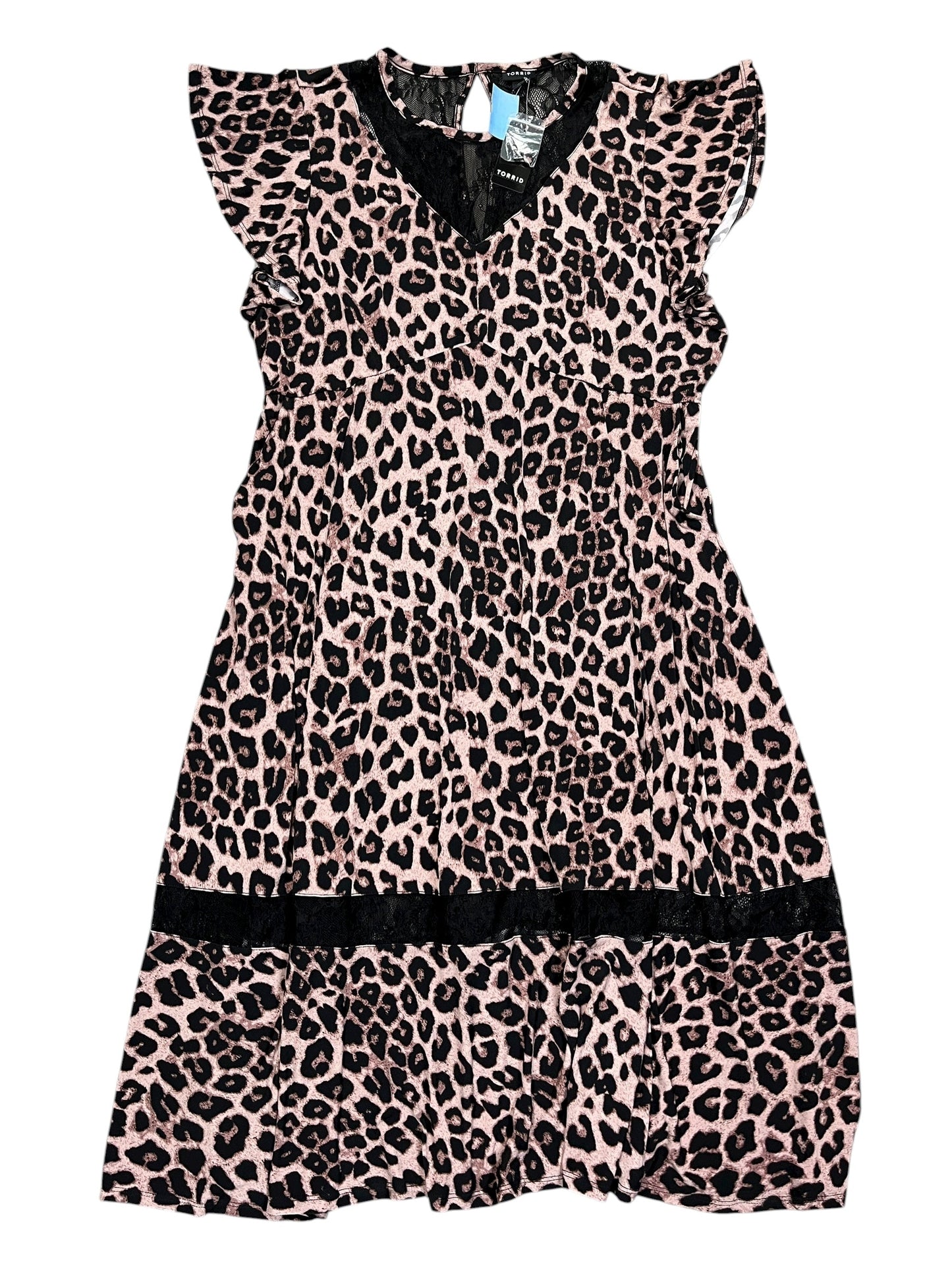 Dress Casual Short By Torrid In Leopard Print, Size:3