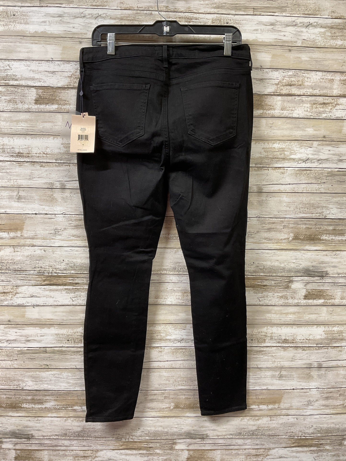 Jeans Skinny By Not Your Daughters Jeans In Black Denim, Size:10