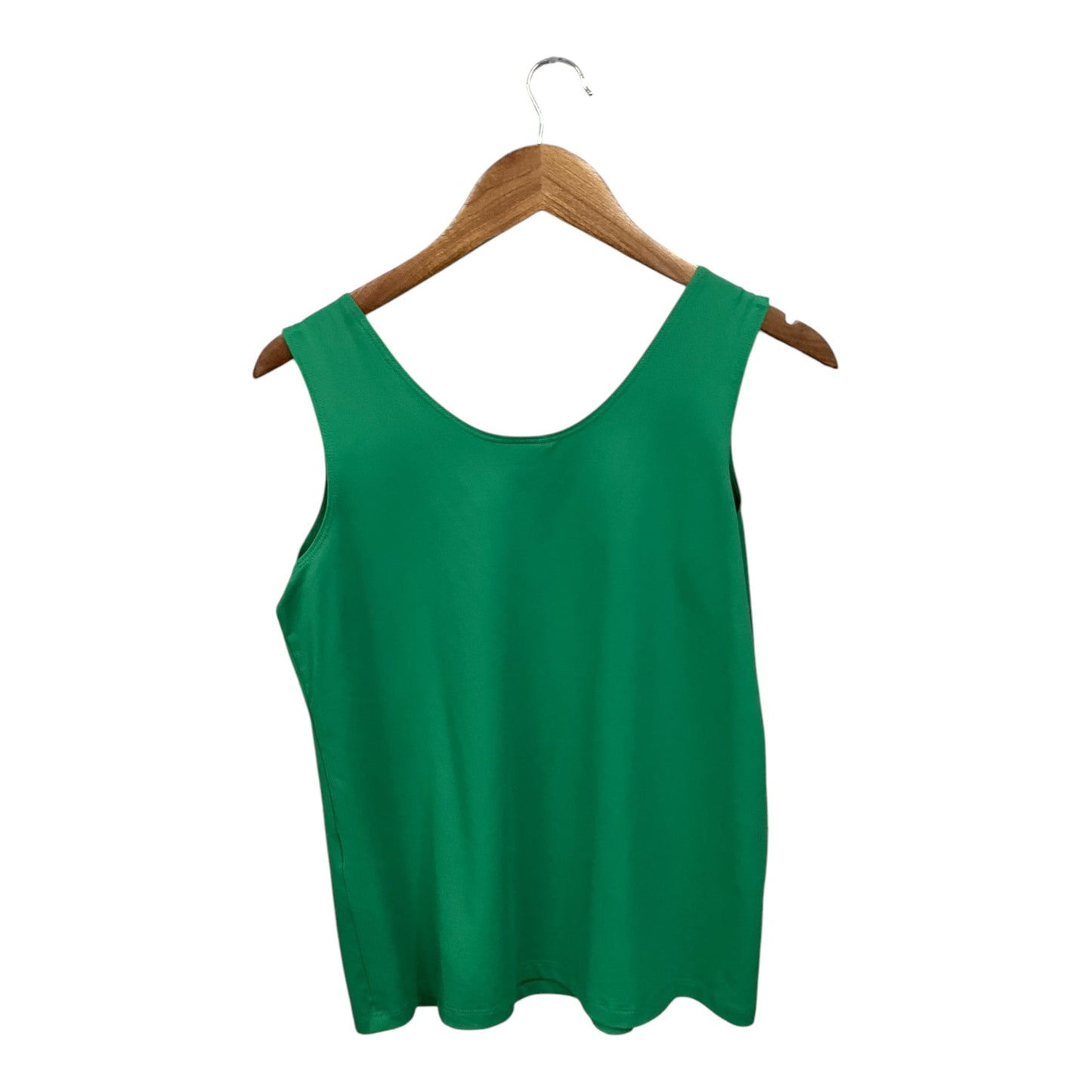 Tank Top By Chicos In Green, Size:L